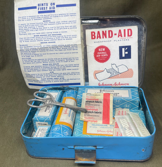 Vintage Johnsons Autokit First Aid Outfit