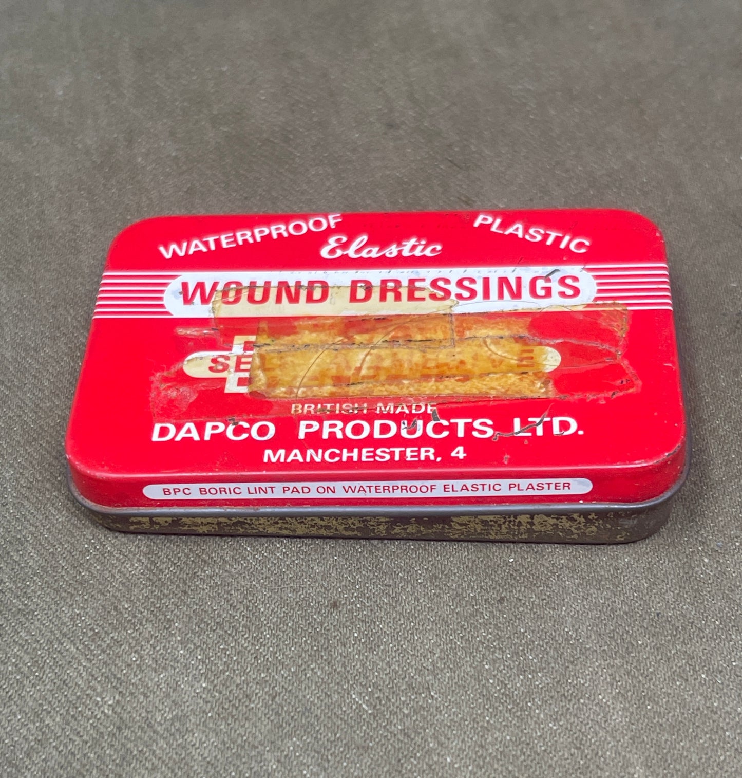 Vintage Antique Medical Tins – Elastoplast & Meggazones