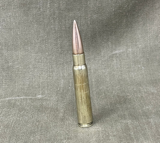 Original WWII INERT 7.92×57mm Mauser Round – P635 • 1939 • Gustloff-Werke, Hirtenberg