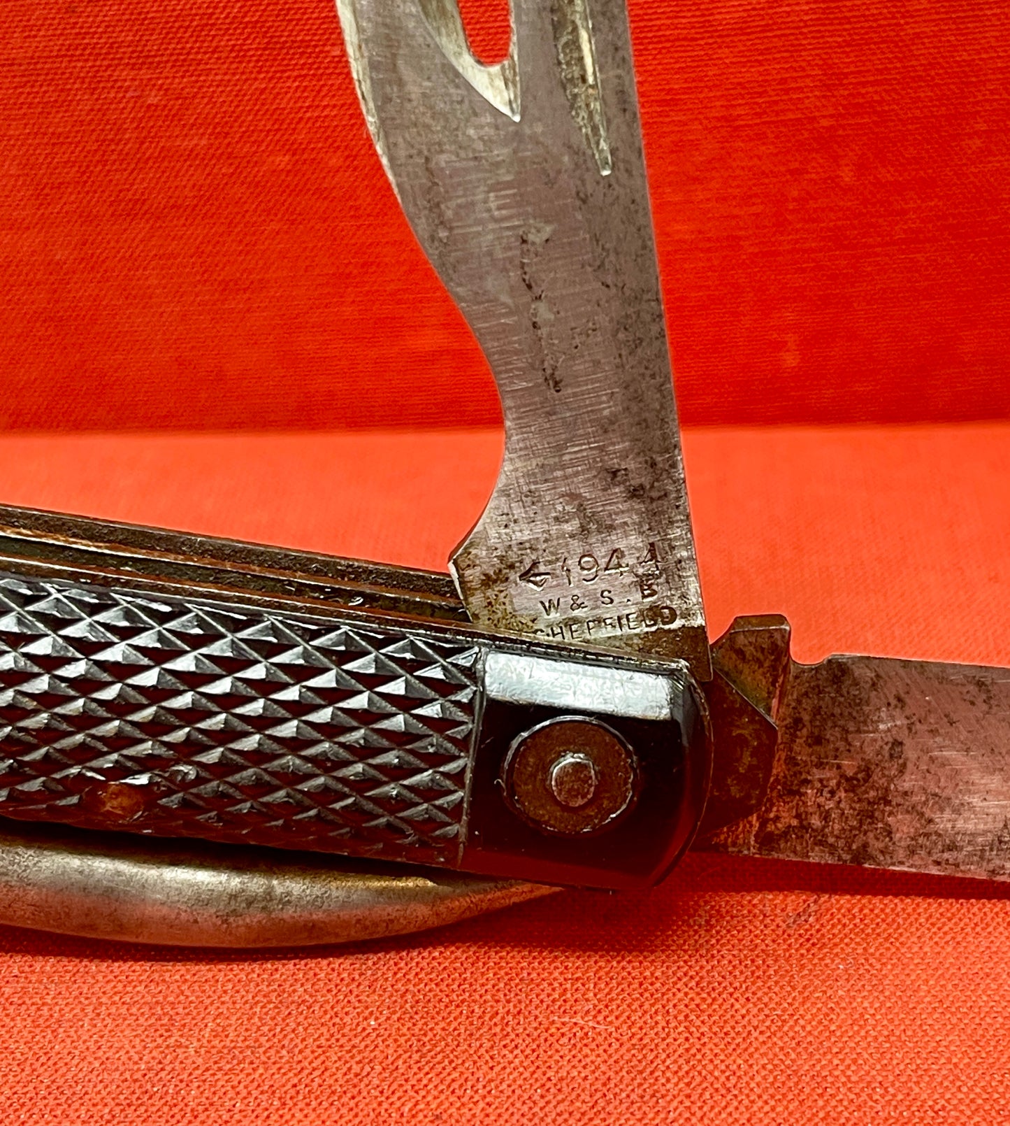 British Wartime 1944 Dated Pocket Jack Knife