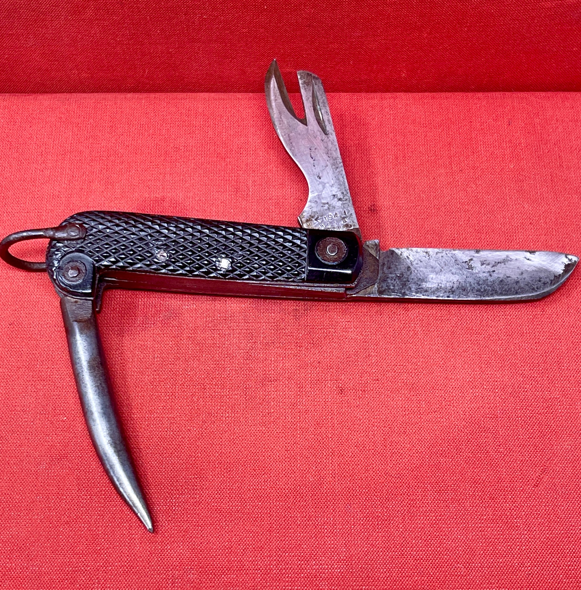 British Wartime 1944 Dated Pocket Jack Knife