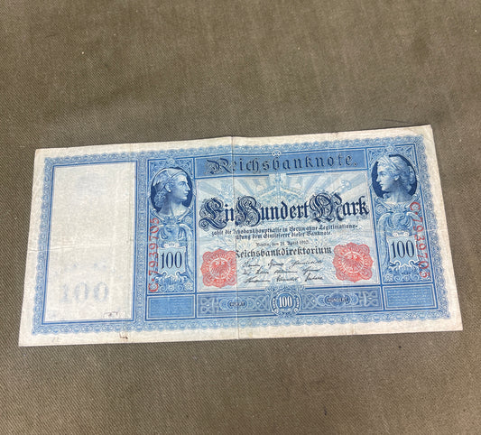 German 100  Reichsbanknote