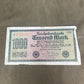 Reichsbanknote 1000 Mark 1922 – Weimar Germany Banknote