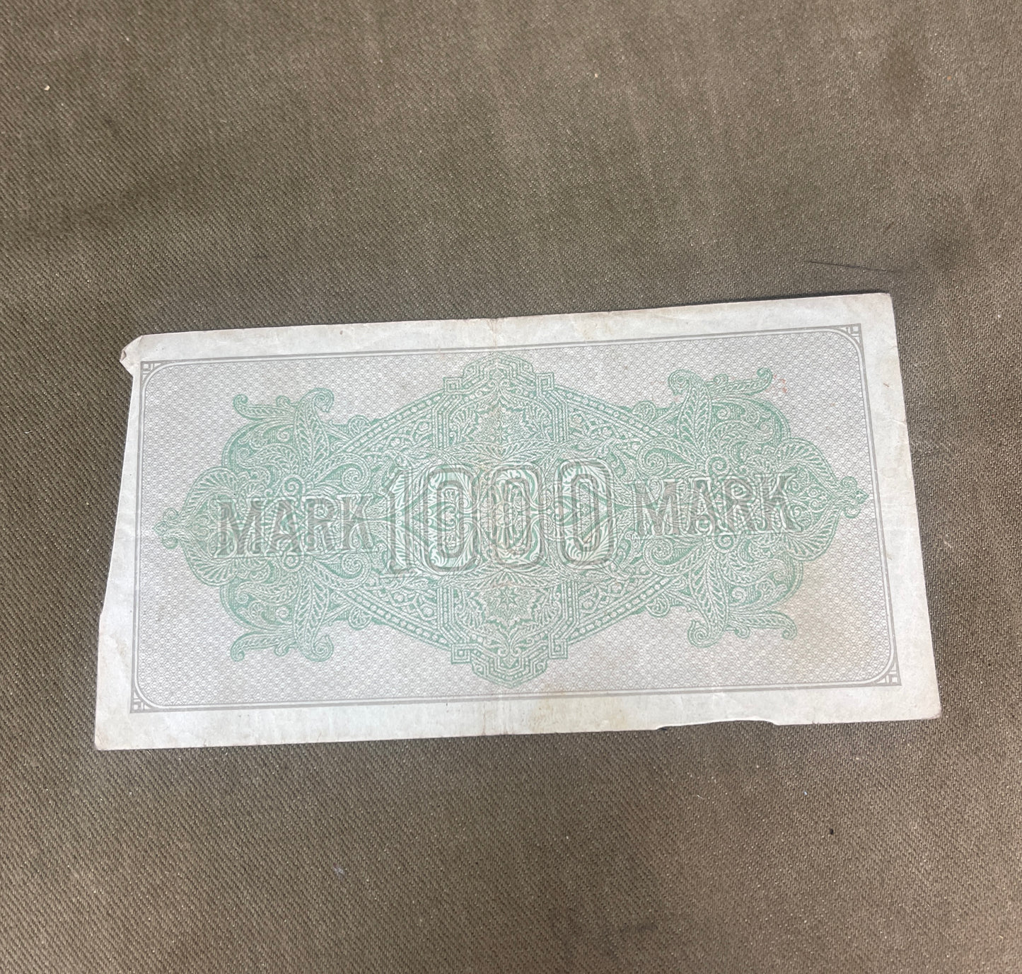 Reichsbanknote 1000 Mark 1922 – Weimar Germany Banknote