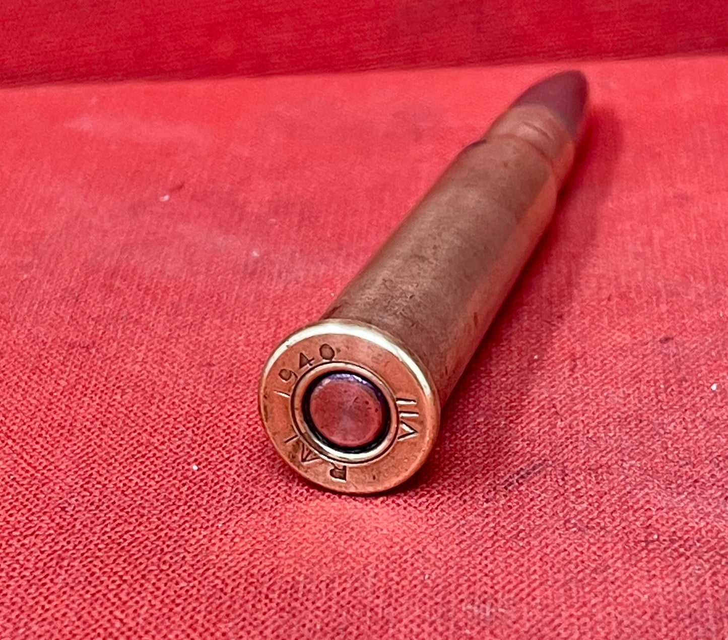 1 x Inert/ Display  Vintage – .303 Lee Enfield Round Dated 1940 RL - Royal Laboratory
