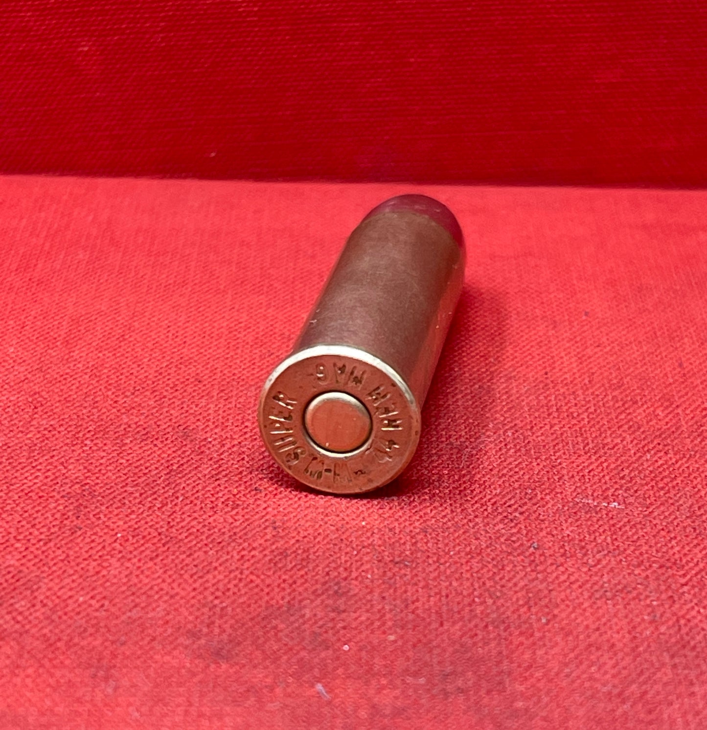 .44 Remington Magnum Round fitted with INERT Primer