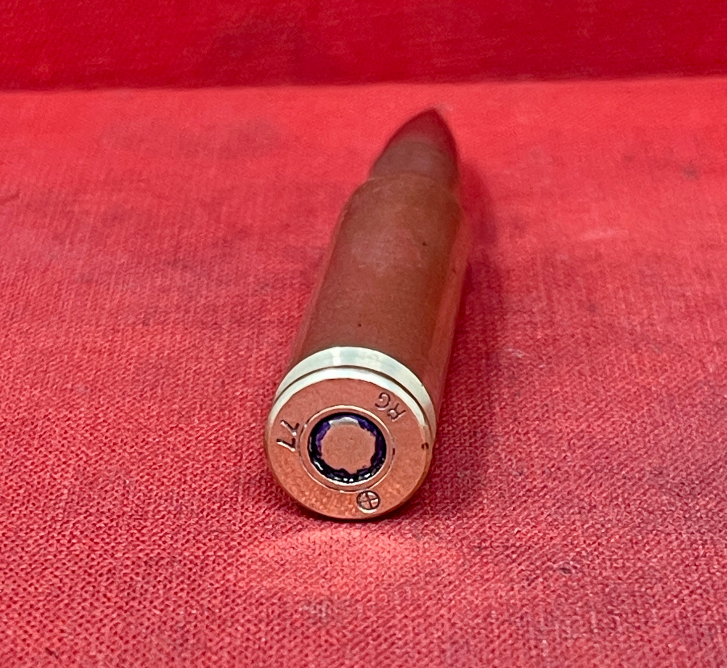 Inert 7.62mm British Round – 1977 Dated RG (Radway Green) | Collectible Ammunition
