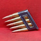 Austrian M30 Steyr Mannlicher 8x56R Charger “RM” with 5 Inert 1940 Rounds – Militaria