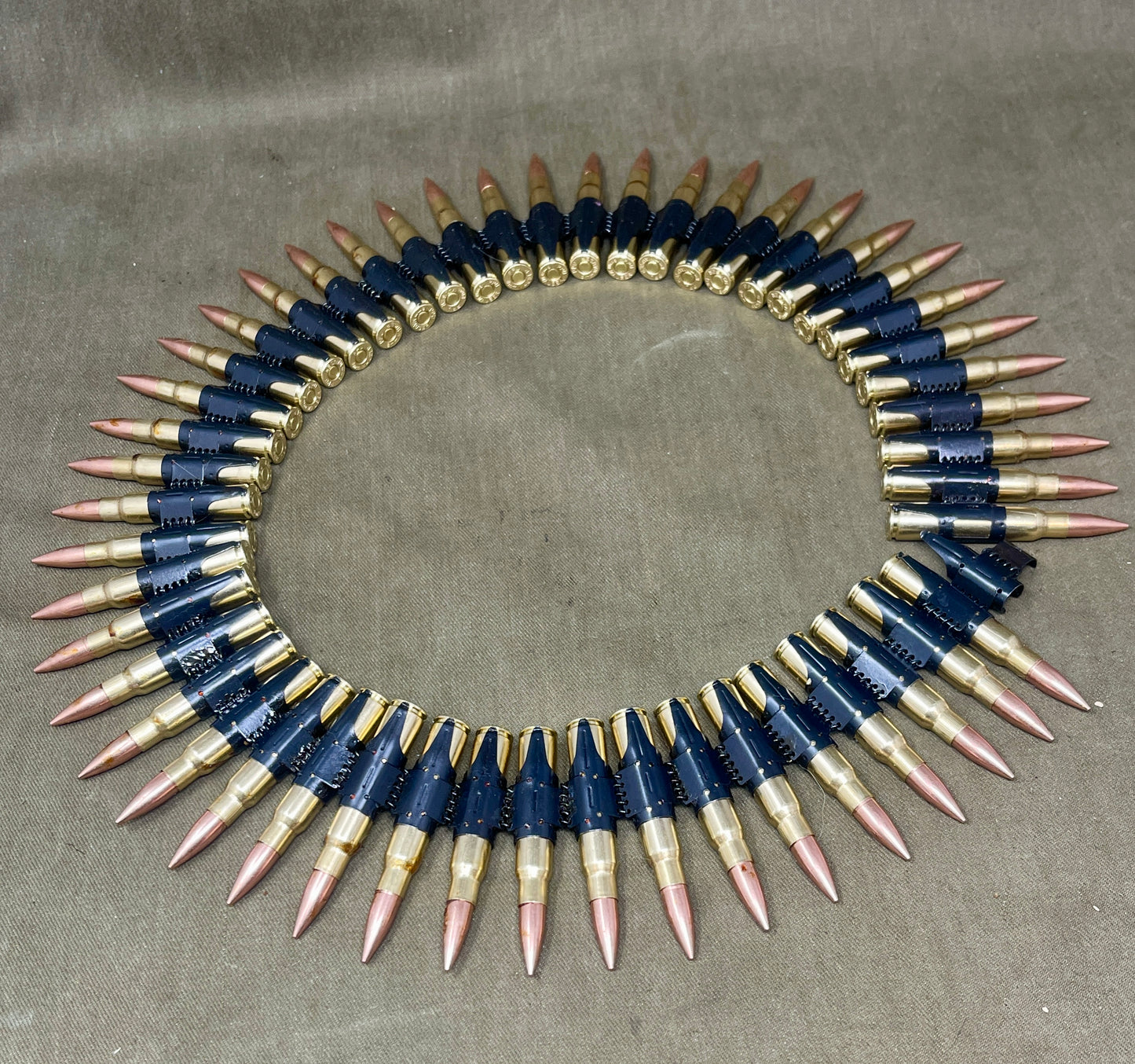 7.92x57 Inert MG34/MG42 Machine Gun Belt – 54 Rounds with Starter Tab