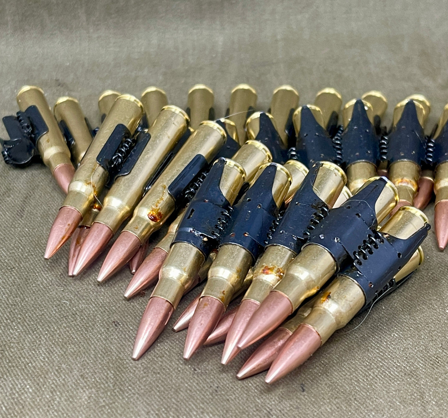 7.92x57 Inert MG34/MG42 Machine Gun Belt – 54 Rounds with Starter Tab