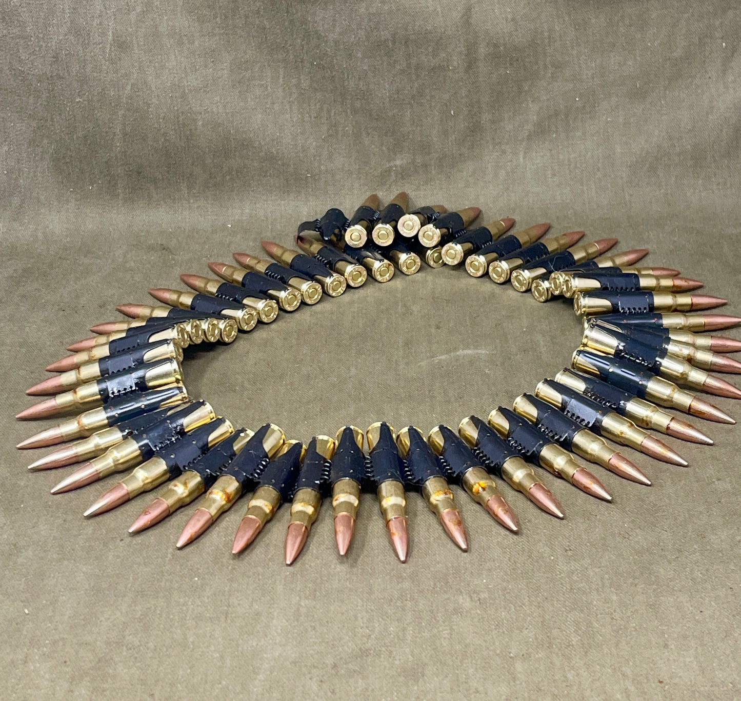 7.92x57 Inert MG34/MG42 Machine Gun Belt – 54 Rounds with Starter Tab