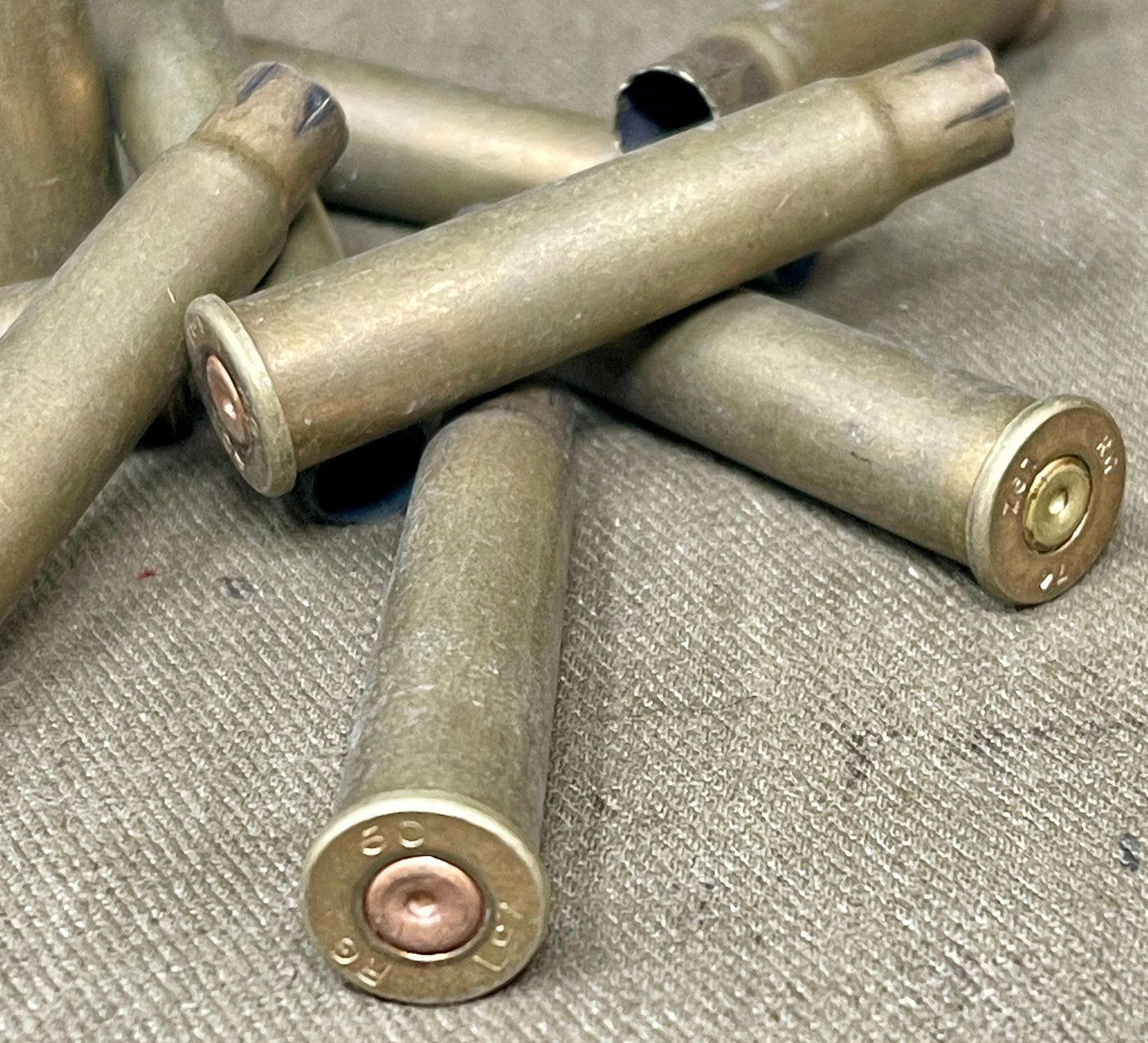 British Army .303 Fired Blank Cartridges – RG Manufacture (Set of 10)