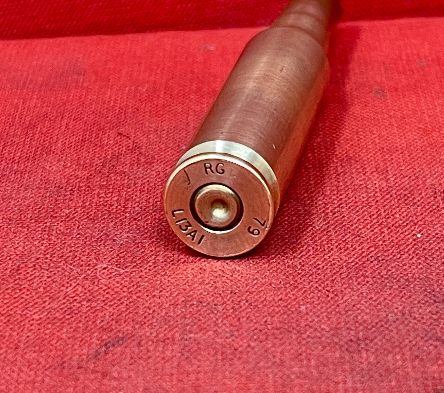 Fired 7.62mm NATO Blank Cartridge – RG 1979 British Army