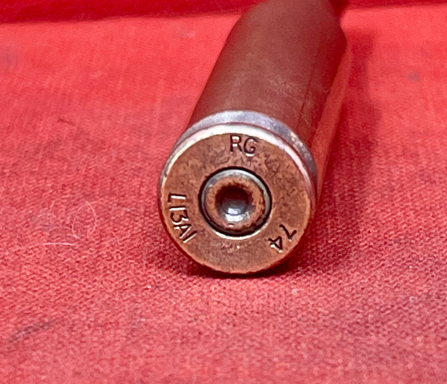 Fired 7.62mm NATO Blank Cartridge – RG 1974 British Army