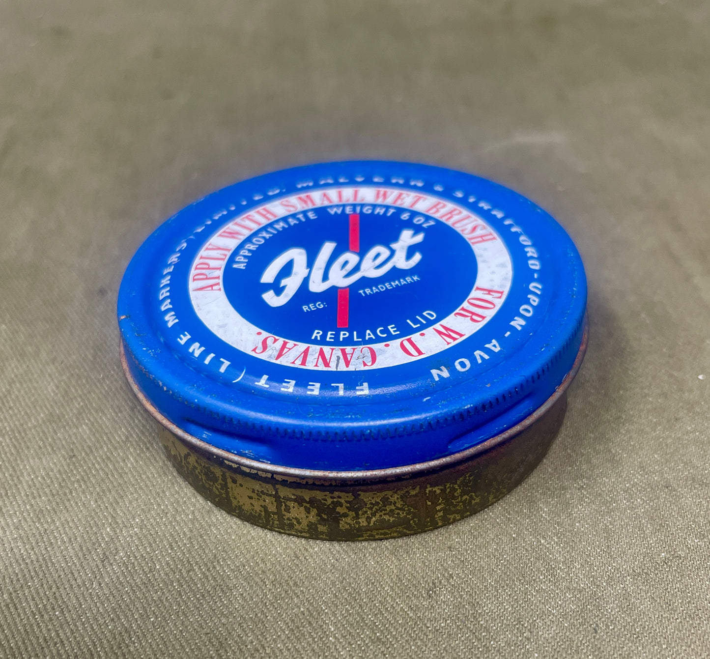 Fleet Webbing Renovator – Restore & Protect British WD Canvas Webbing