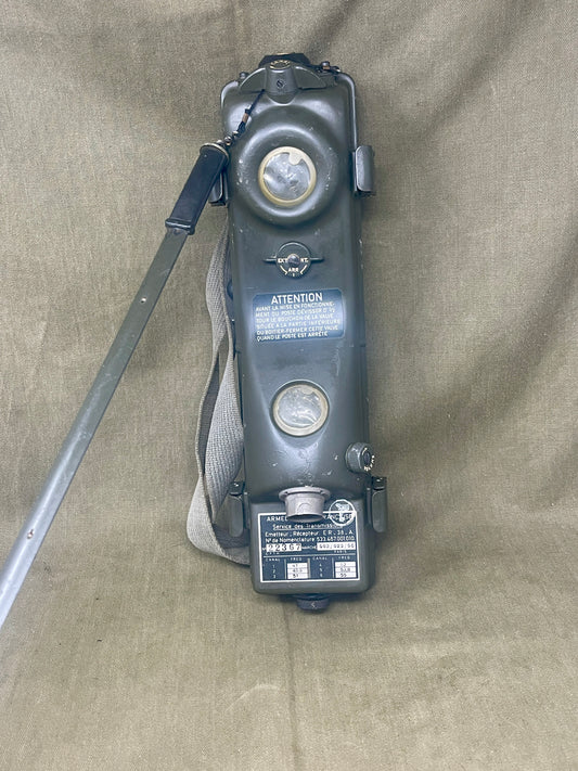 French TR-PP-8 Military Handie-Talkie Radio – AN/PRC-6 Type – Cold War Era