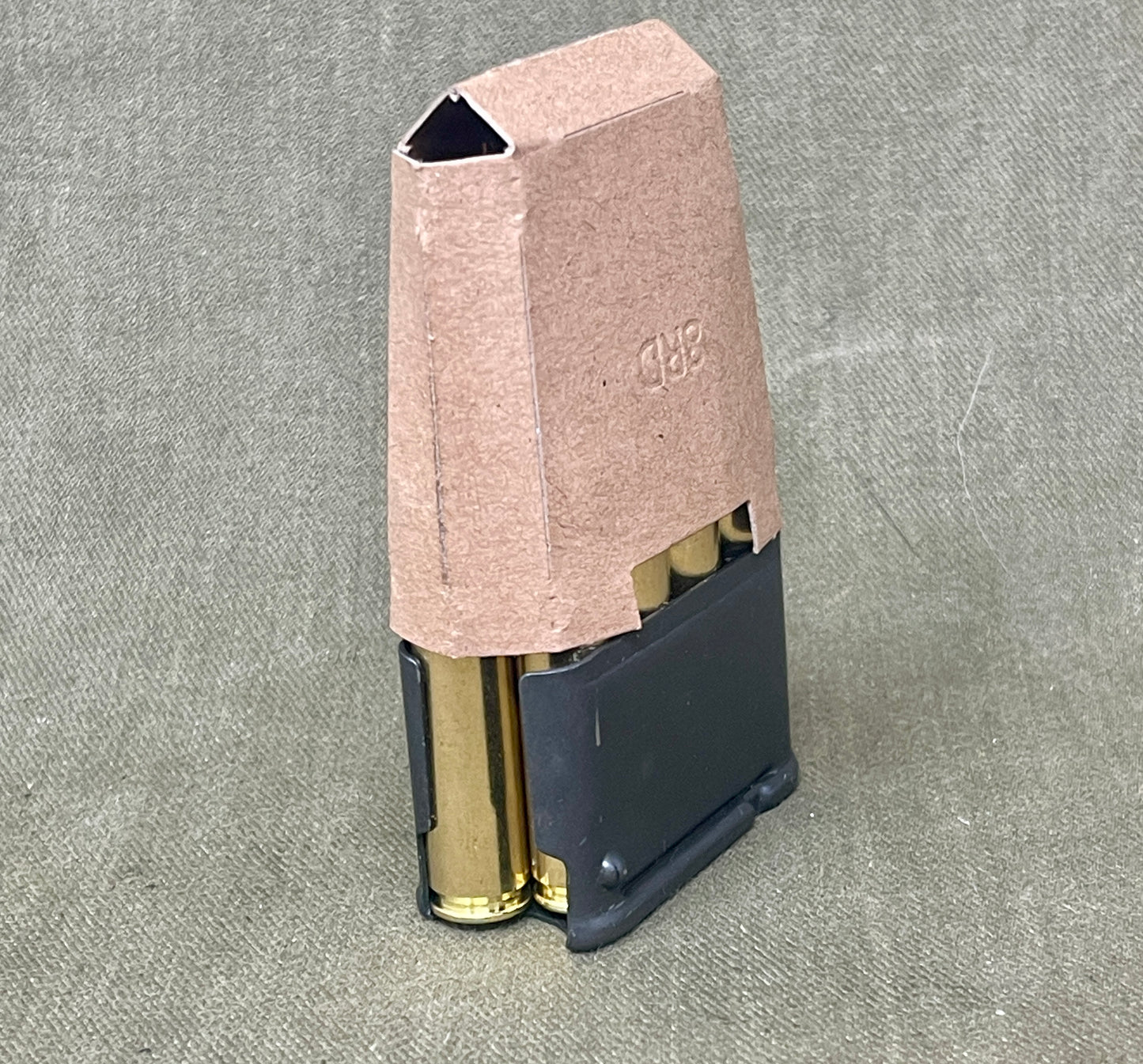 8 X Inert/ Display – .30-06 Springfield Rifle Rounds In M1 Garand Enbloc Clip INERT Primers