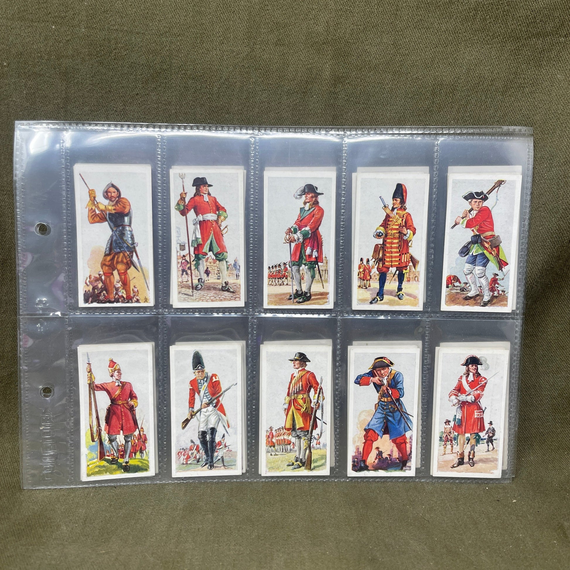 "Carreras Ltd 'History of Army Uniforms' Cigarette Cards