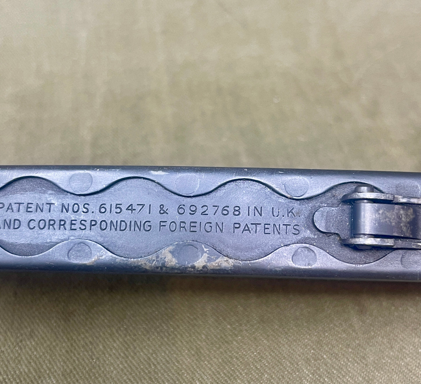 Early Pattern British 9mm Stirling Sub Machine Gun SMG Magazine