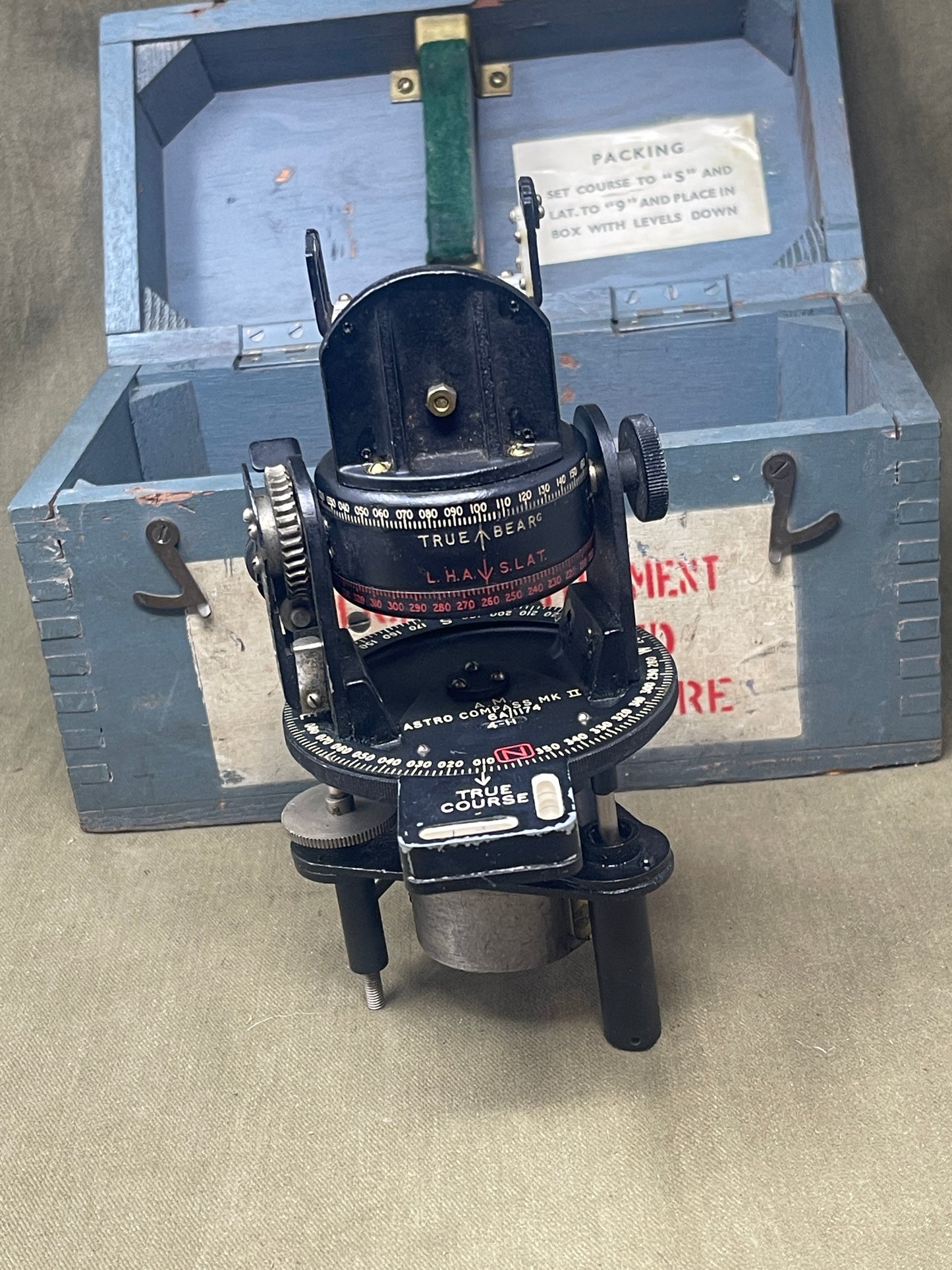 Royal Air Force WWII RAF Bomber Aircraft  ASTRO MK II Compass