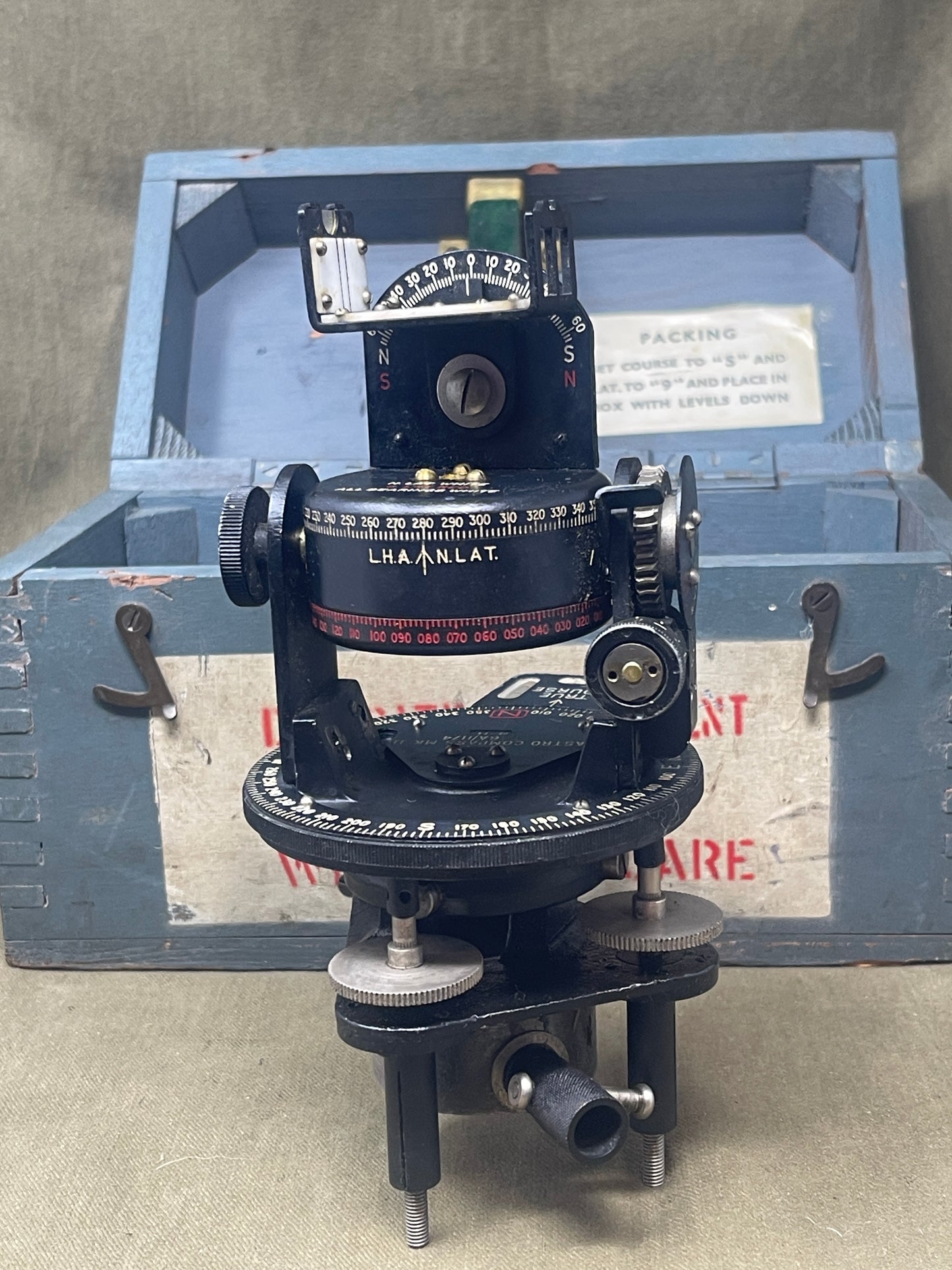 Royal Air Force WWII RAF Bomber Aircraft  ASTRO MK II Compass