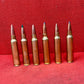 Selection of 6 × Inert .223 / 5.56 NATO Rounds – Hunting & Military Mix