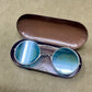 Original Early WW2 RAF Type E2 Anti Glare Spectacles & Air Ministry Storage Case