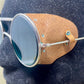 Original Early WW2 RAF Type E2 Anti Glare Spectacles & Air Ministry Storage Case