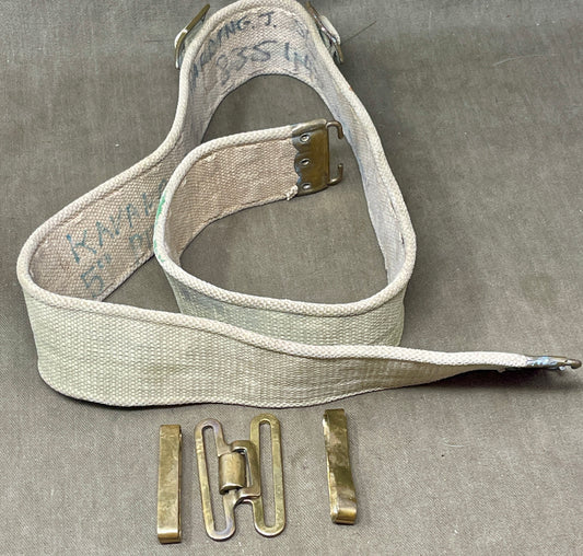 British Army 1937 Pattern Webbing Belt Brass