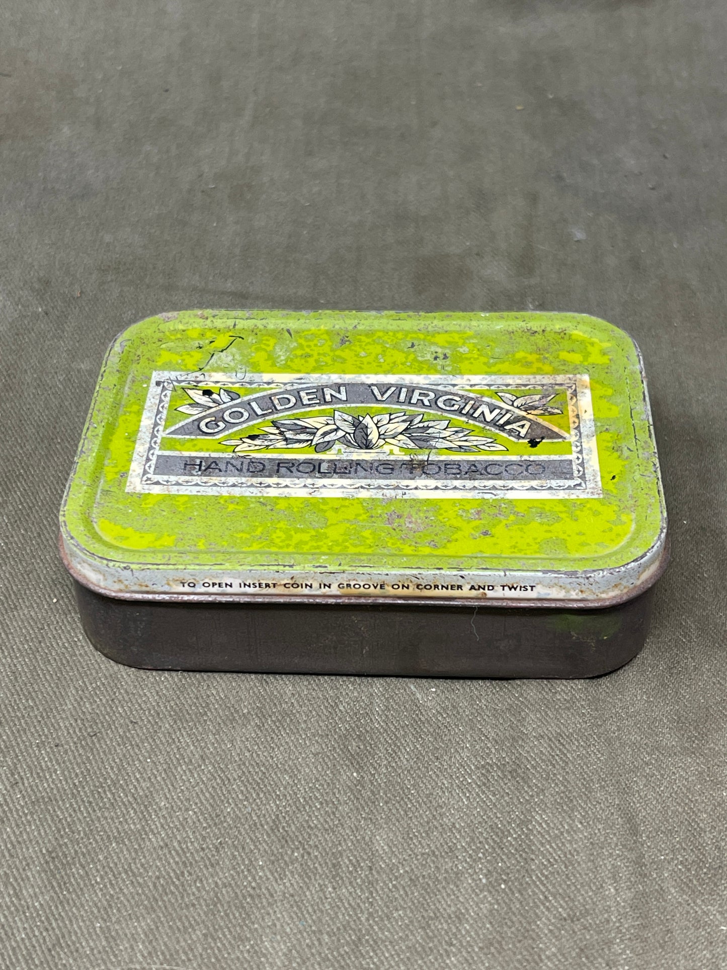 Vintage Golden Virginia Tobacco Tin