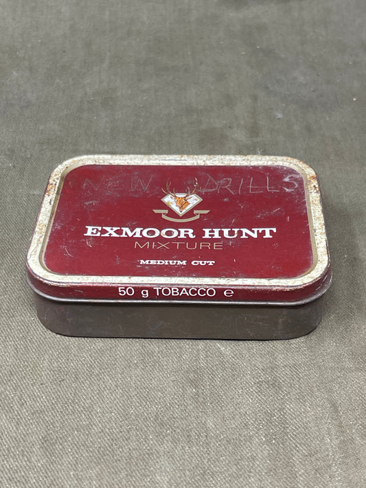 Vintage Exmoor Hunt Tobacco Tin 