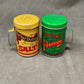 Vintage Percival Duffins Salt & Pepper Tins