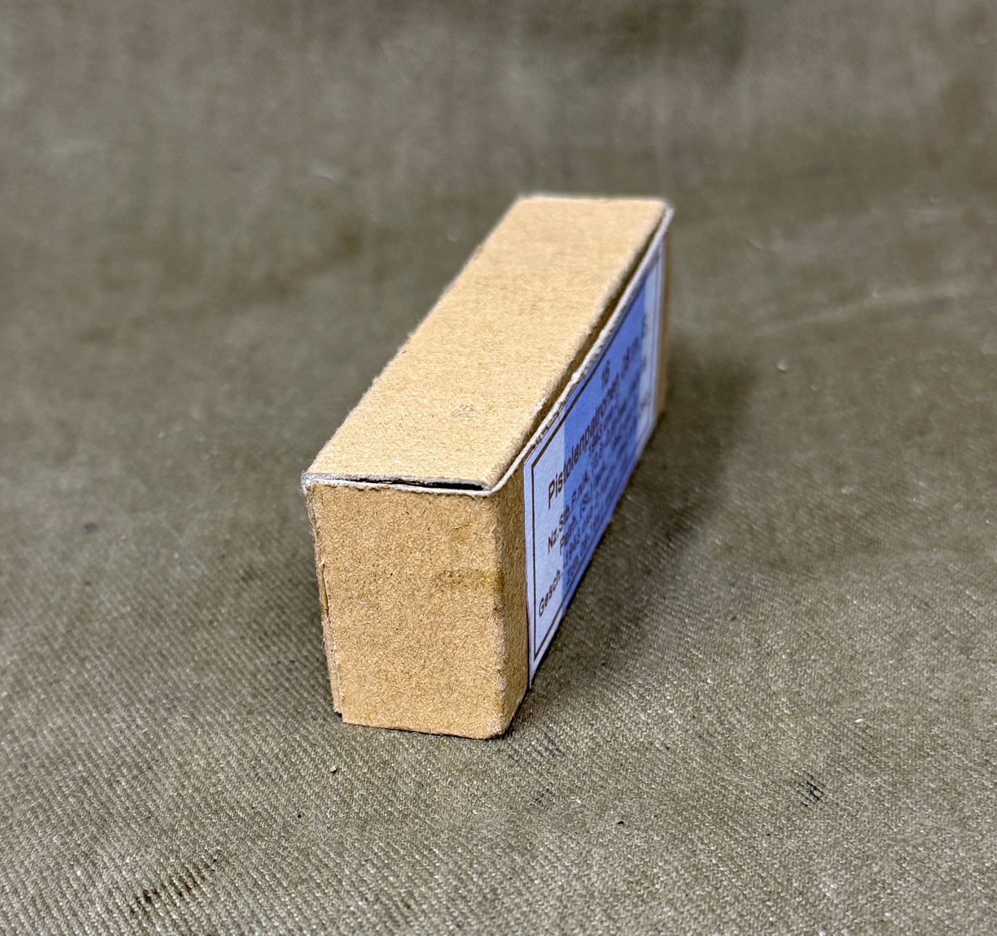 16 x INERT 9mm Luger Pistolenpatronen 08m E 1942 reproduction box