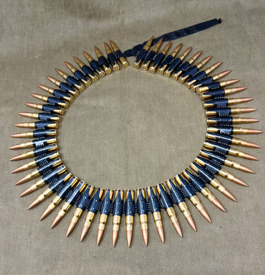 7.92x57 Inert MG34/MG42 Machine Gun Belt – 54 Rounds with Starter Tab