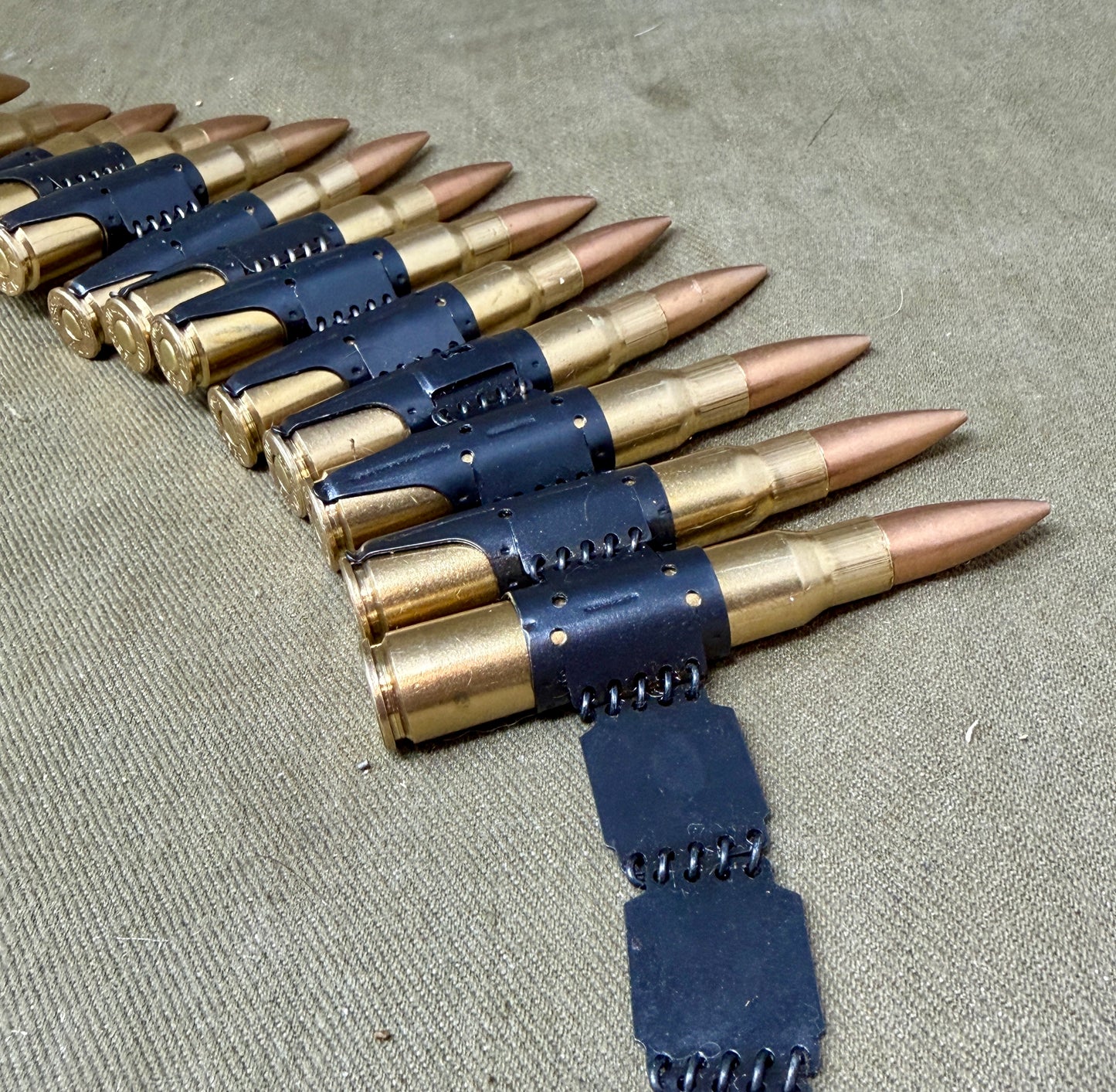 7.92x57 Inert MG34/MG42 Machine Gun Belt – 54 Rounds with Starter Tab