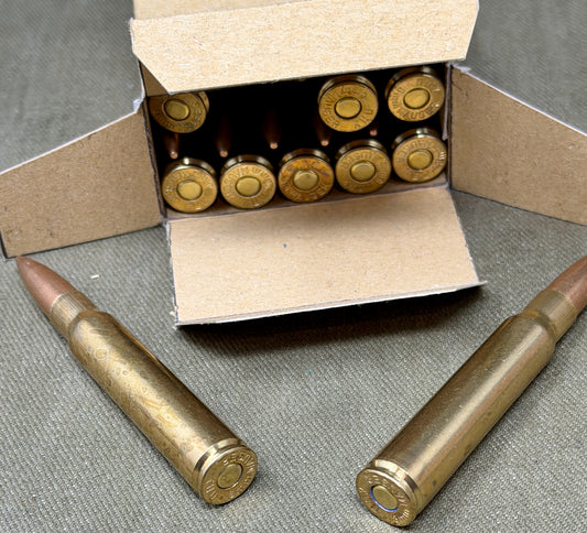 15 x Mauser 7.92x57mm INERT Ammunition 5 Round  Boxed.