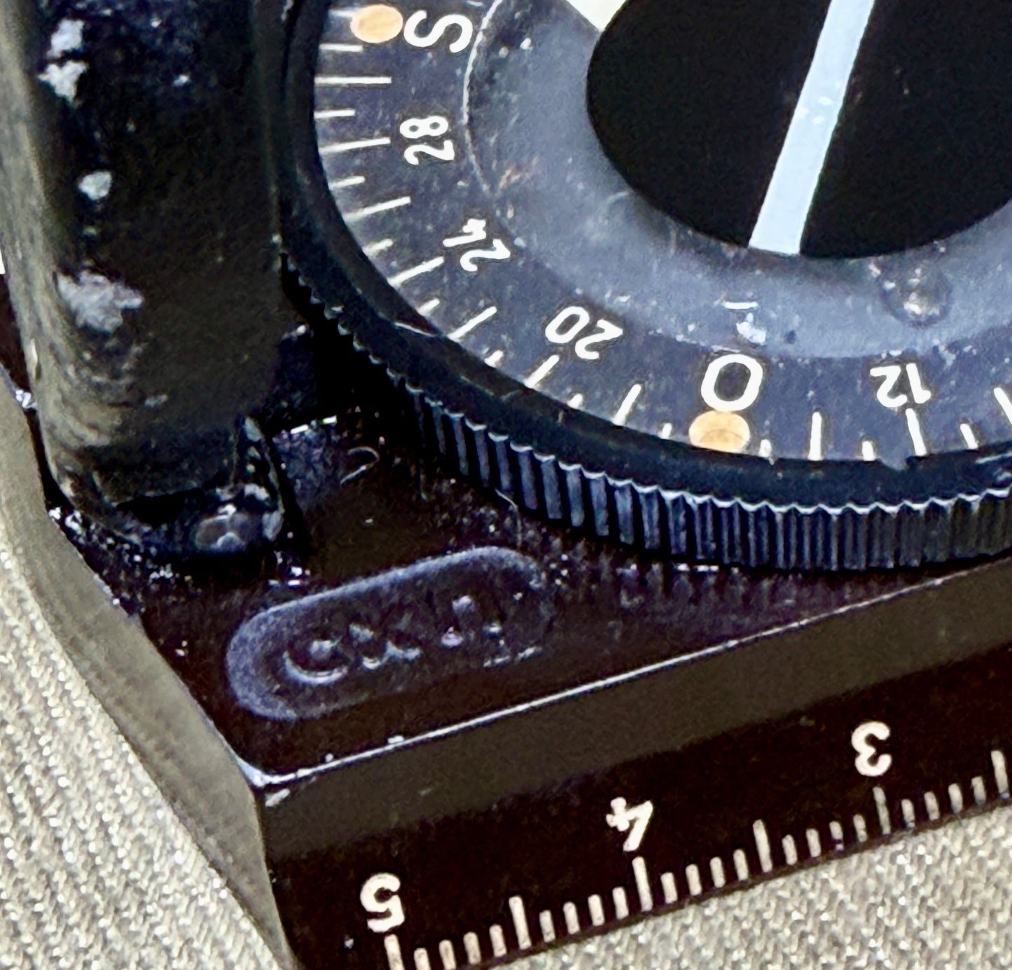 WW2 German Wehrmacht Bakelite Marching Compass – Marked CXN