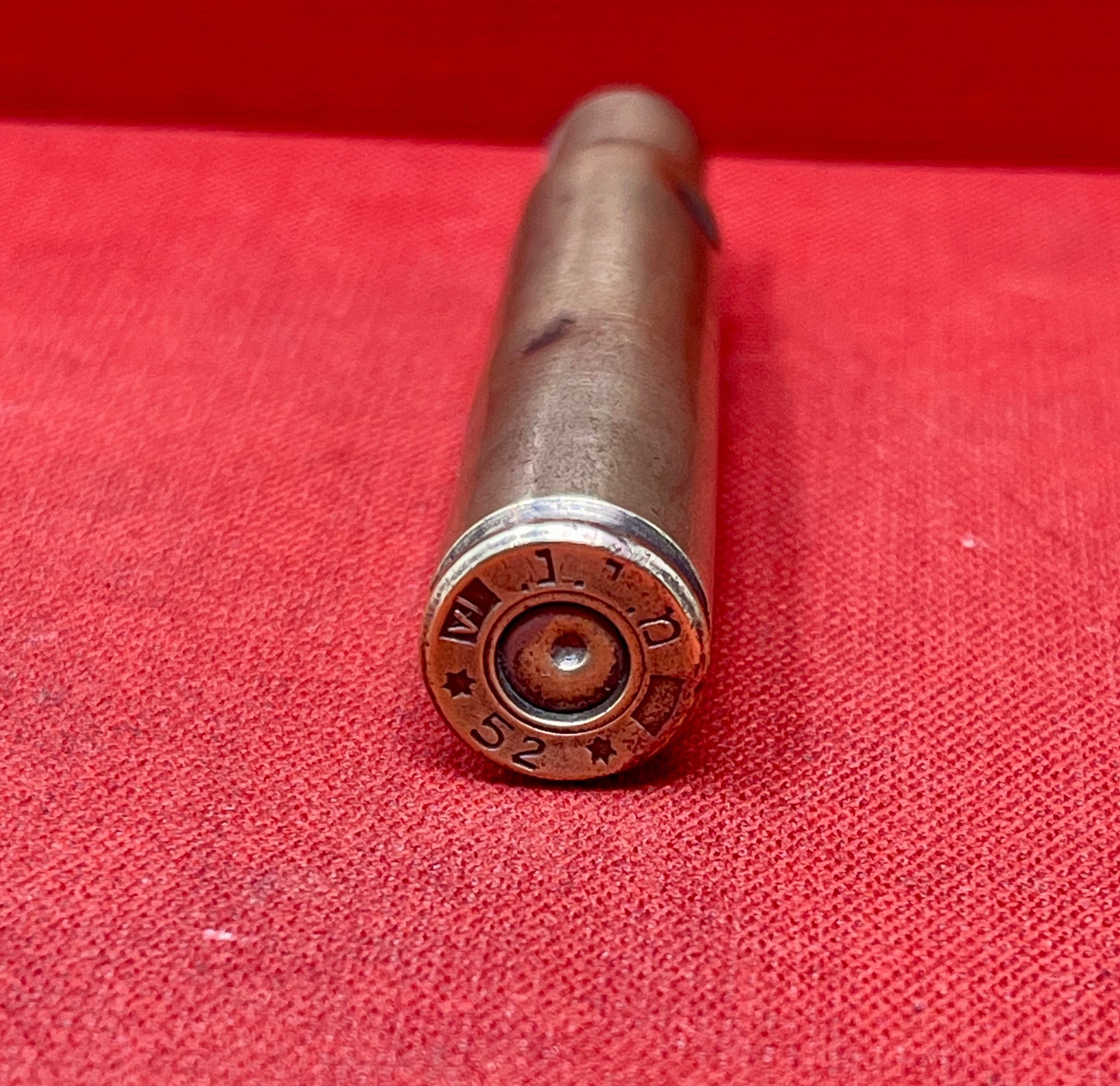  Israeli 8X57mm K98 Mauser 1952 Dated Brass Cartridge