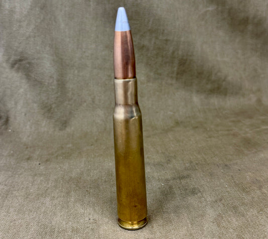 Inert .50 Cal Browning Round – EMZ 1985 Headstamp | Eurometaal NATO .50 BMG Display Cartridge