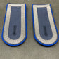 German post WW2 Bundeswehr shoulder boards Medic Corps Sergeant Feldwebel