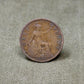 1930 King George V One Penny Coin – British Bronze Penny