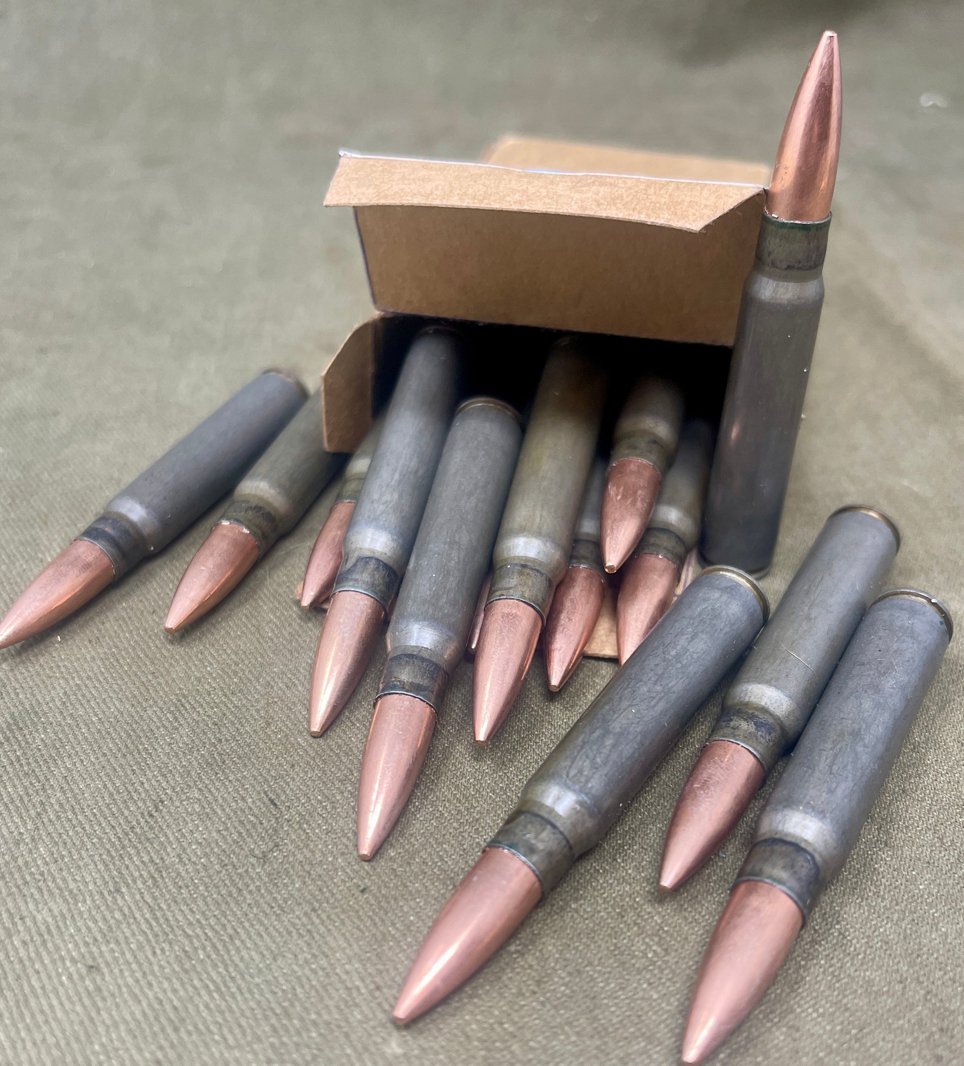 The 50 Cal cartridge cases stamped "FNB 22" refer to .50 caliber BMG (Browning Machine Gun) cartridge cases manufactured in 2022 by Fabrique Nationale de Herstal (FN Herstal), a prominent arms manufacturer in Belgium. The .50 BMG is a powerful, high-velocity round originally developed in the early 20th century for the Browning M2 heavy machine gun but is now widely used in various military, law enforcement, and civilian applications, particularly for long-range precision shooting, anti-material rifles, and 