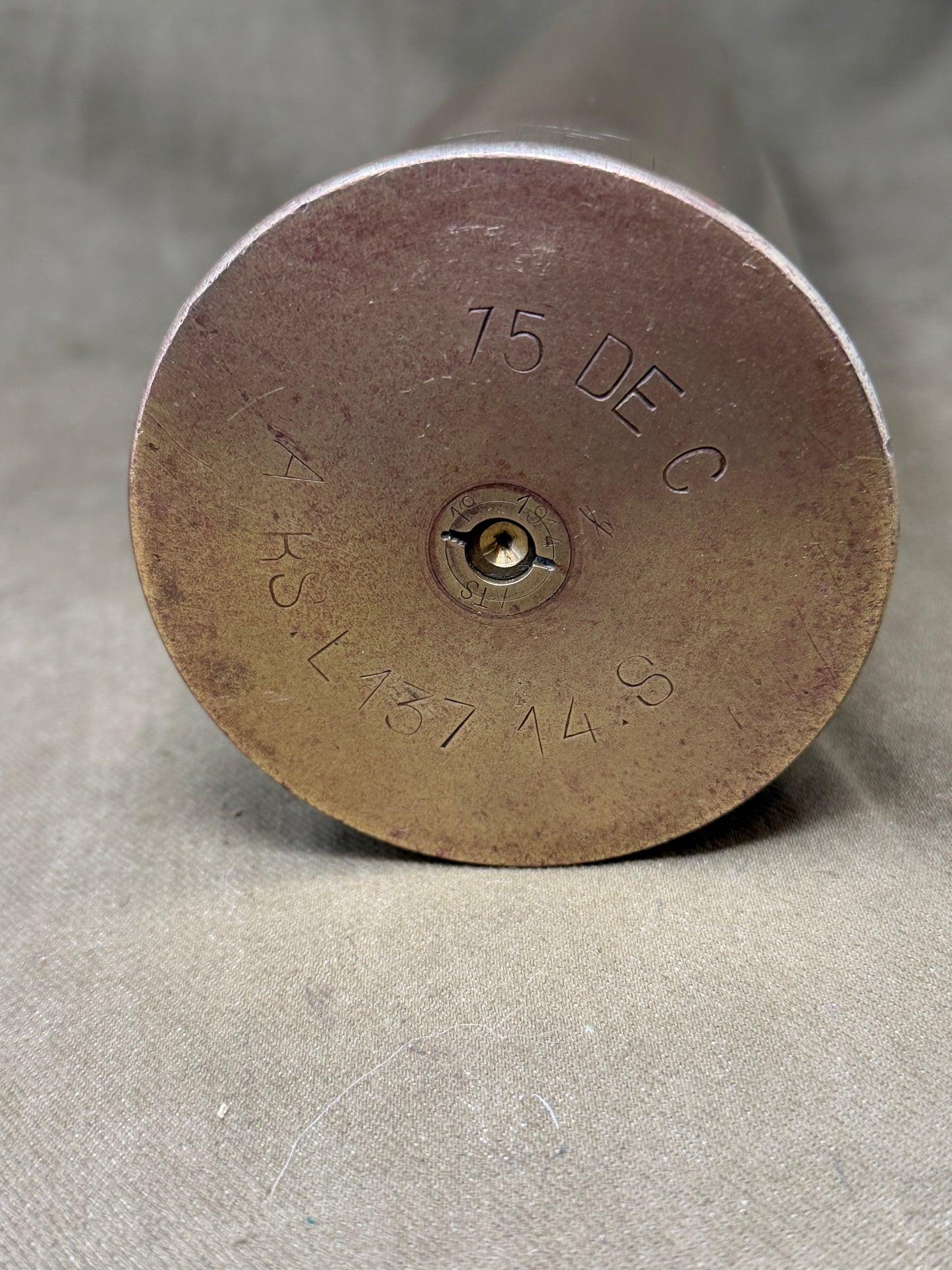 French 75mm 1897 Field Gun Shell Case