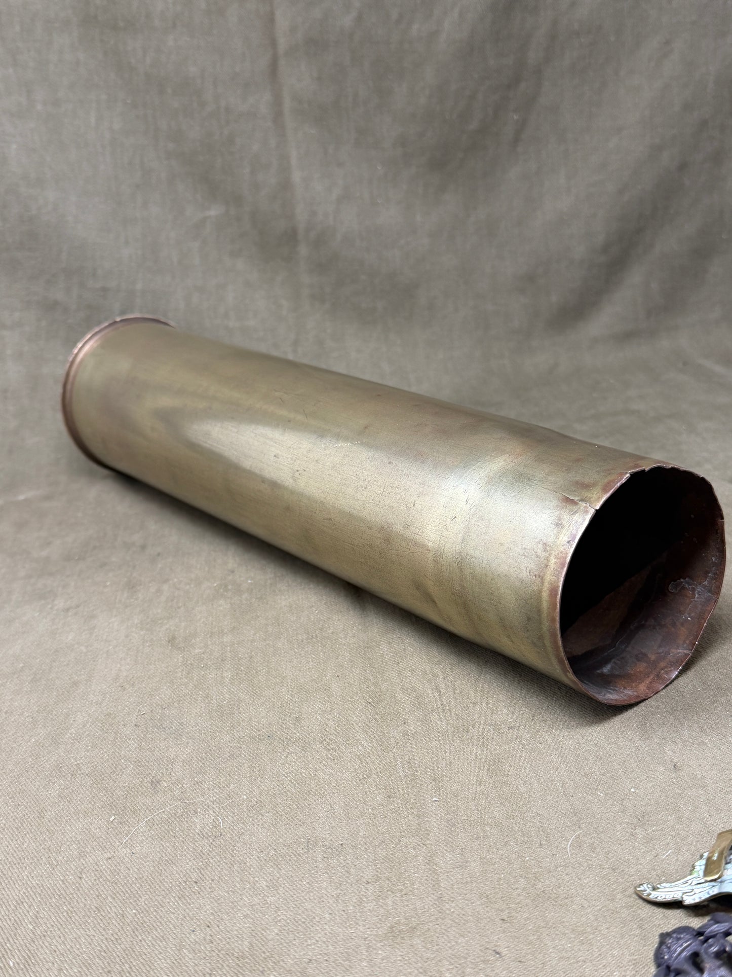 French 75mm 1897 Field Gun Shell Case