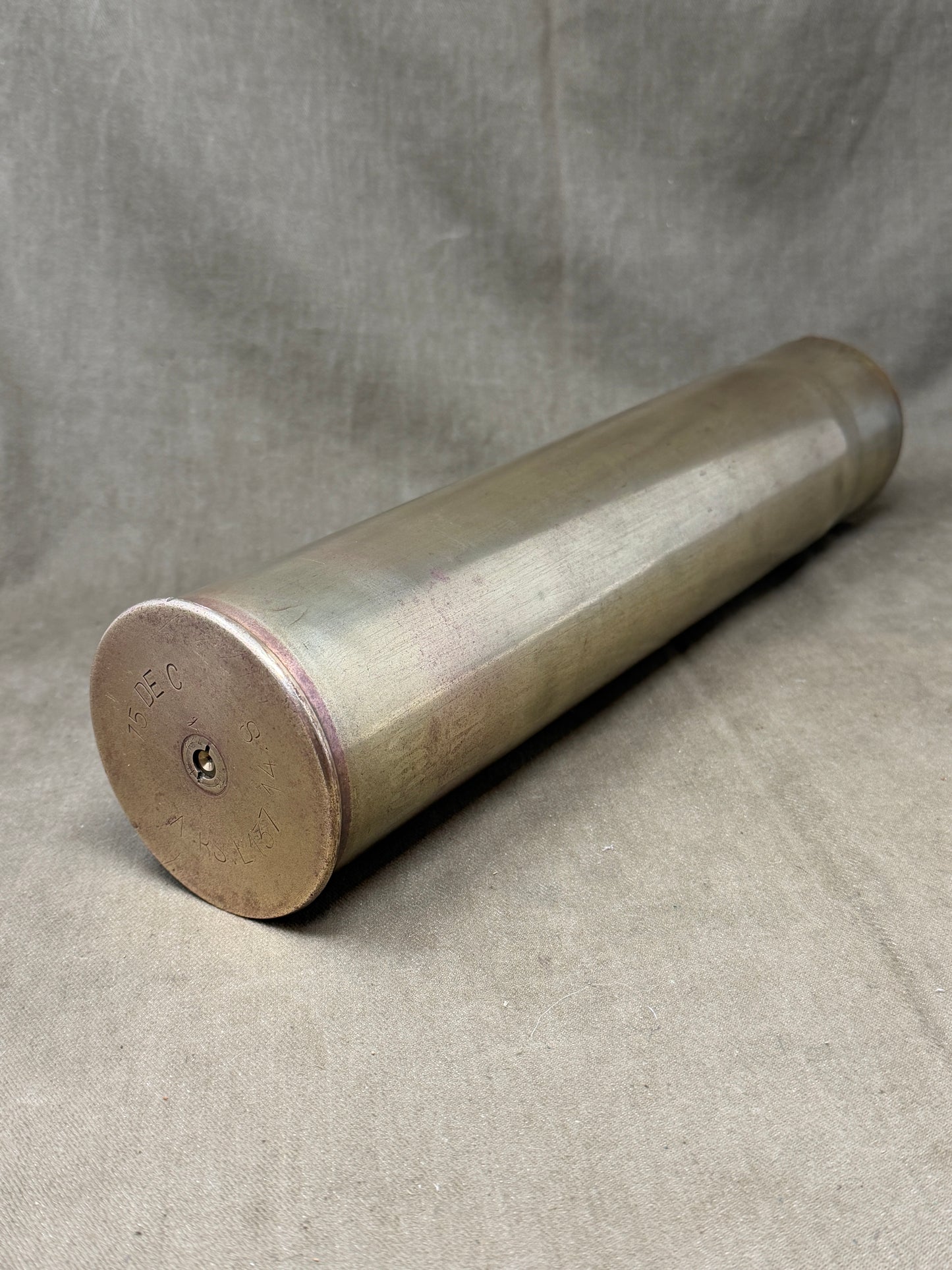 French 75mm 1897 Field Gun Shell Case
