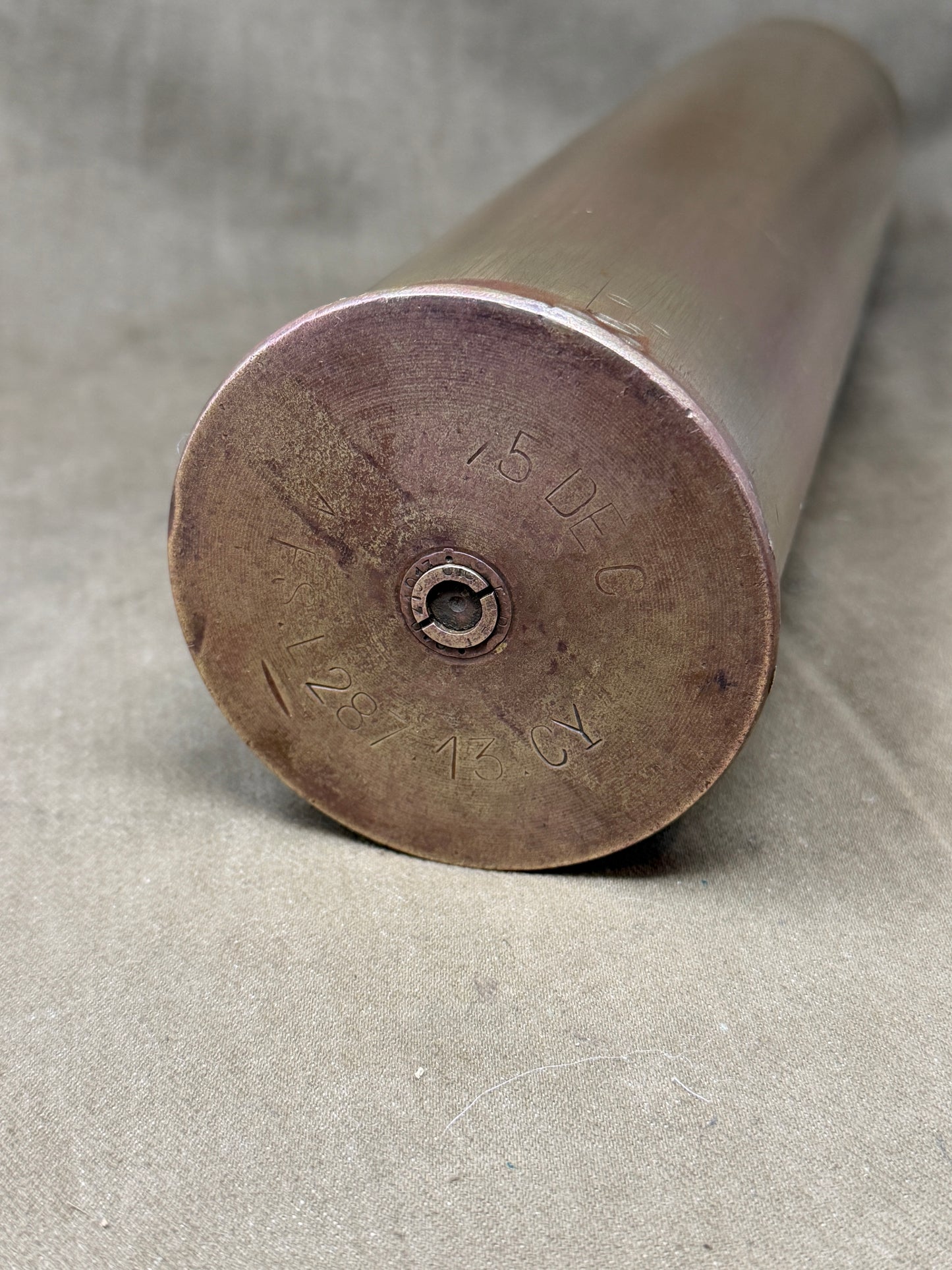 French 75mm 1897 Field Gun Shell Case