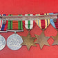 A WWII Medal Group Defence Medal, War Medal, Italy, Africa and 1939-45 Star 