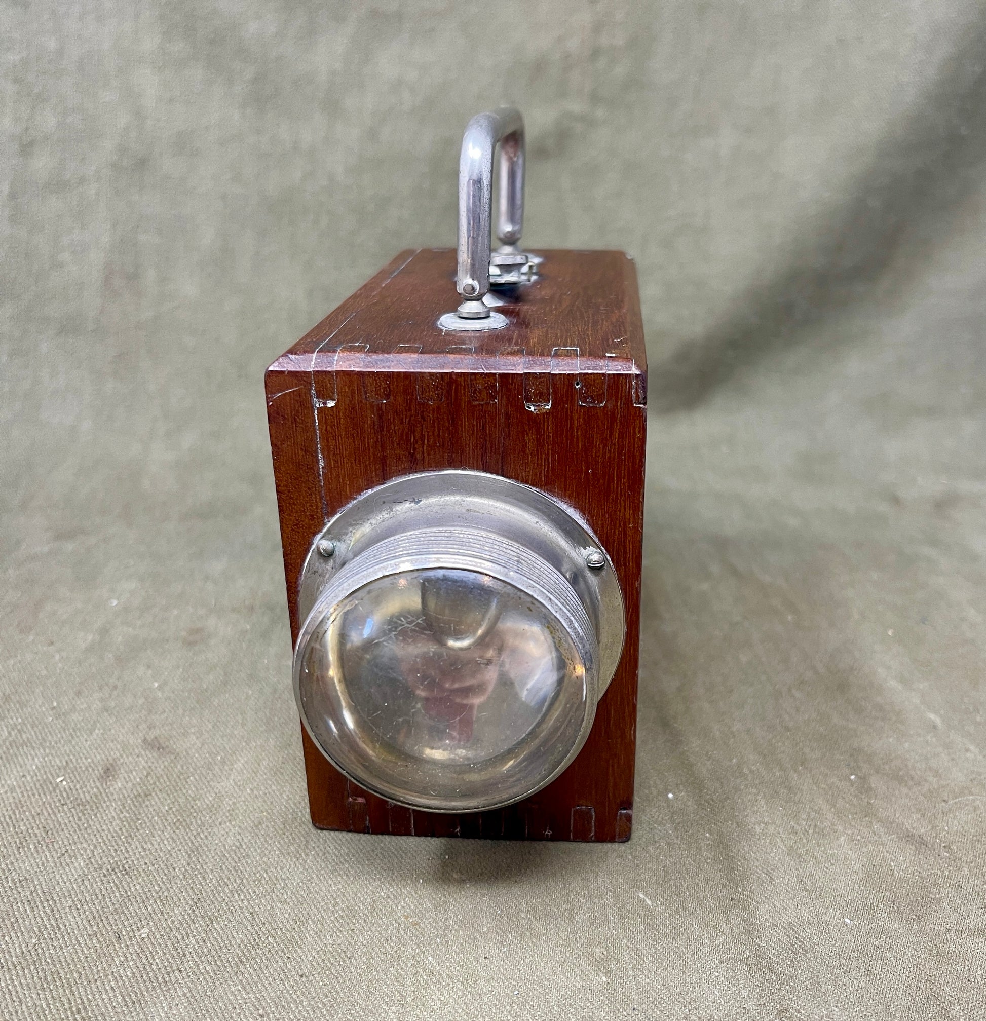 Antique Ever Ready Bullseye Bulb Torch Hand Lamp - For Sale Vintage Classic