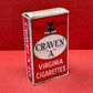 Packet of Craven 'A' cigarettes by Carreras Ltd