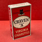 Packet of Craven 'A' cigarettes by Carreras Ltd